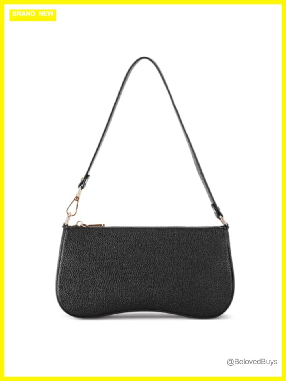 Small Hobo Shoulder Bag Women Vegan Leather Zipper Crossbody Purse